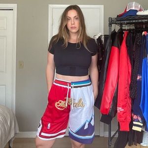 Just Don 1997 Finals Utah Jazz vs Chicago Bulls Shorts Large